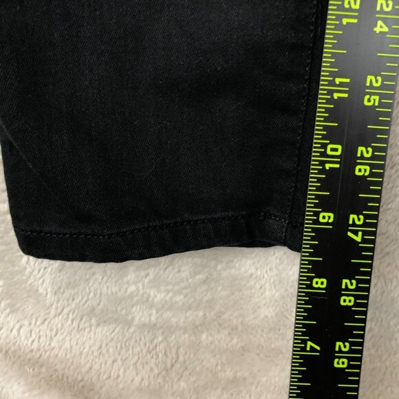 J.Jill Womens Jeans Sizze 6 Authentic Fit Slim Ankle Denim Black Casual Classic - Picture 3 of 14